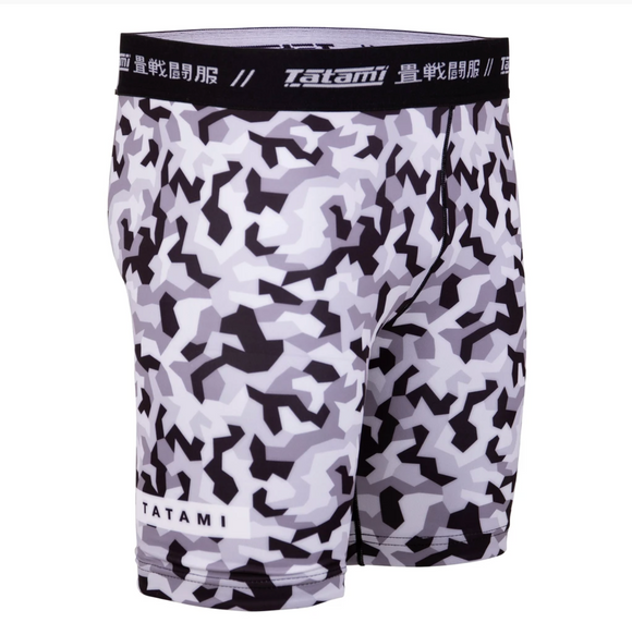 Vale Tudo Shorts - Tatami fightwear - 'Rival' - Hvid-Camouflage