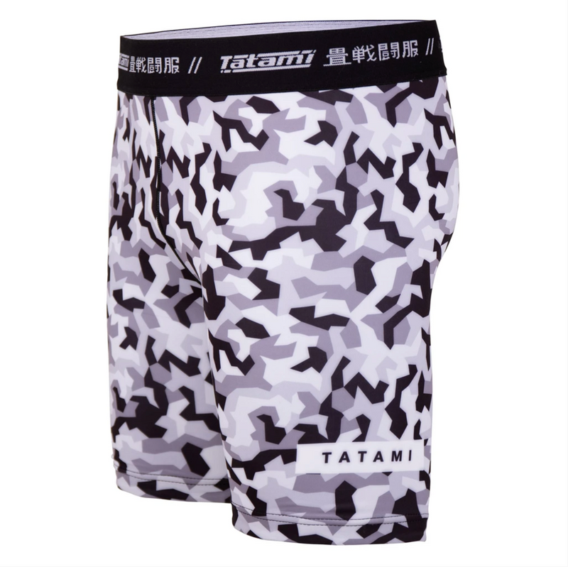 Vale Tudo Shorts - Tatami fightwear - 'Rival' - Hvid-Camouflage