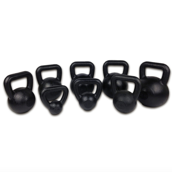 Kettlebells - Tunturi - Sort