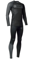 Spats - Tatami Fightwear - 'Essential 3.0' - Black/Grey