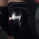 Knæbeskytter - Nippon Sport knæbeskytter - kunstlæder - Sort