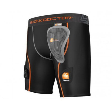 Skridtbeskytter - Kvinder - Shock Doctor - Sort