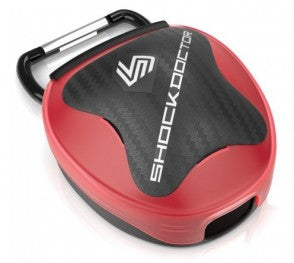 Tandbeskytter Etui - Shock Doctor - 'Case' - Rød