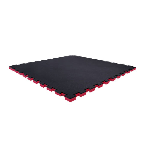 Puzzle Tatami Måtte - Tunturi - 'Karate' - Rød-Sort