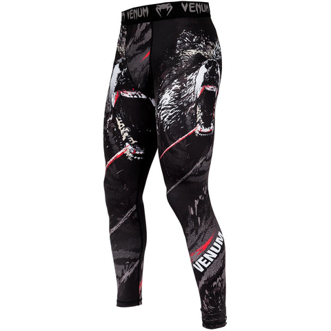 Tights - Venum - Grizzlli Spats - Sort/Hvid