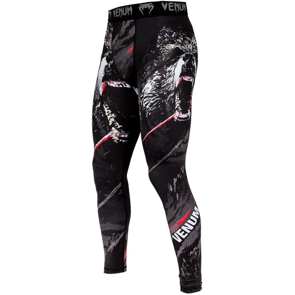Tights - Venum - Grizzlli Spats - Sort/Hvid