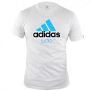 T-Shirt - Adidas Judo - 'Judo Tee' - Hvid-Blå