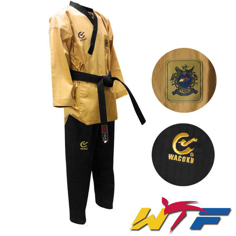Taekwondo Dobok - Wacoku - WTF Poomsae - Sort Krave