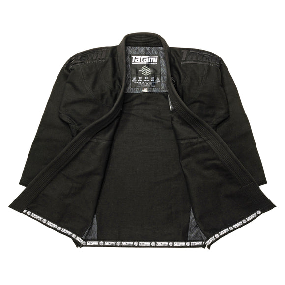 BJJ Gi -Tatami Fightwear - Estilo Black Label - Black