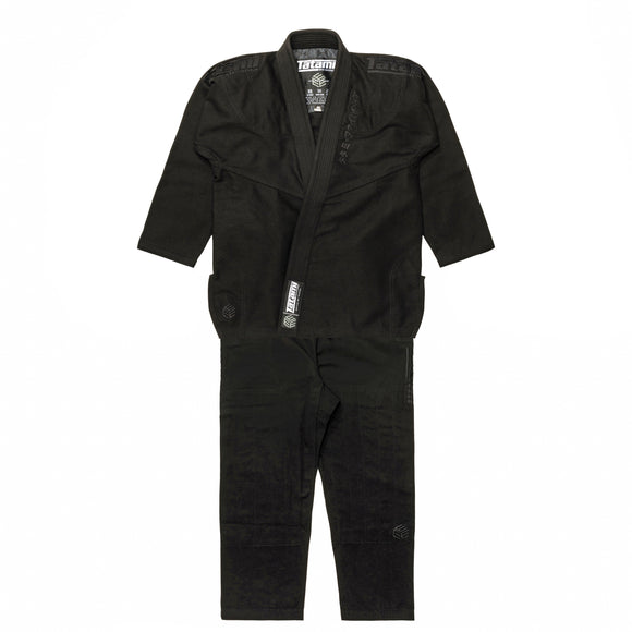 BJJ Gi -Tatami Fightwear - Estilo Black Label - Black