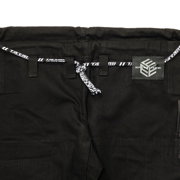 BJJ Gi -Tatami Fightwear - Estilo Black Label - Black