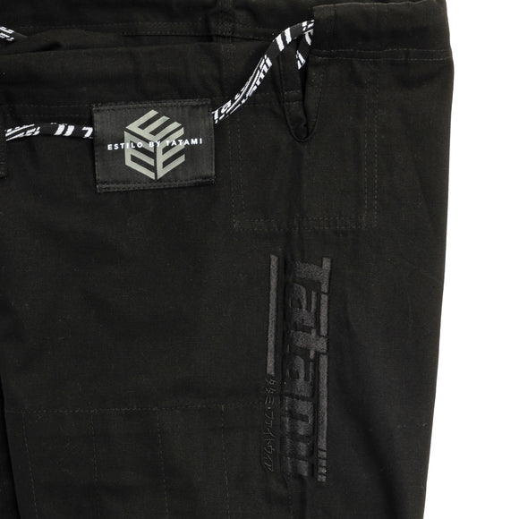 BJJ Gi -Tatami Fightwear - Estilo Black Label - Black