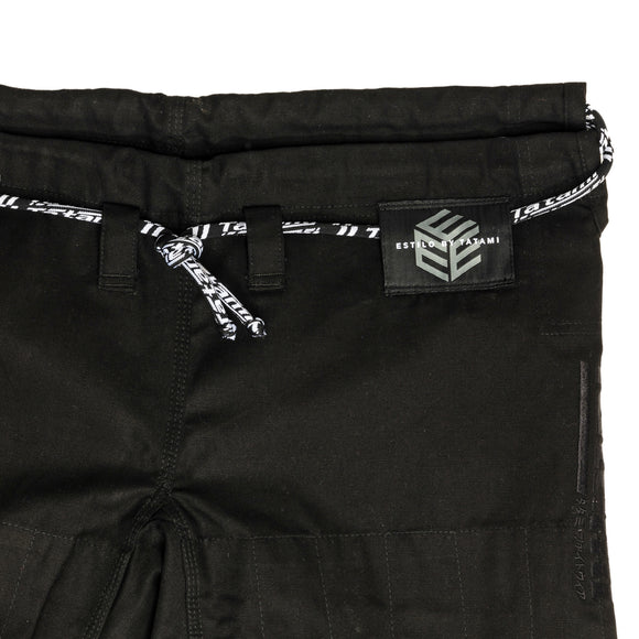 BJJ Gi -Tatami Fightwear - Estilo Black Label - Black