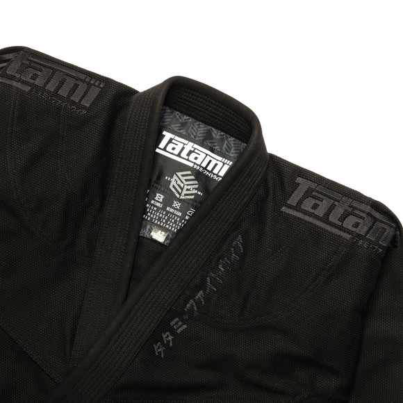 BJJ Gi -Tatami Fightwear - Estilo Black Label - Black