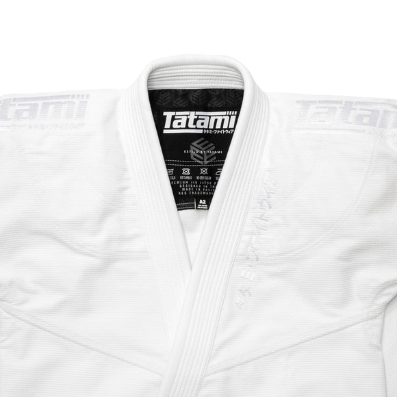 BJJ Gi -Tatami Fightwear - Estilo Black Label - White