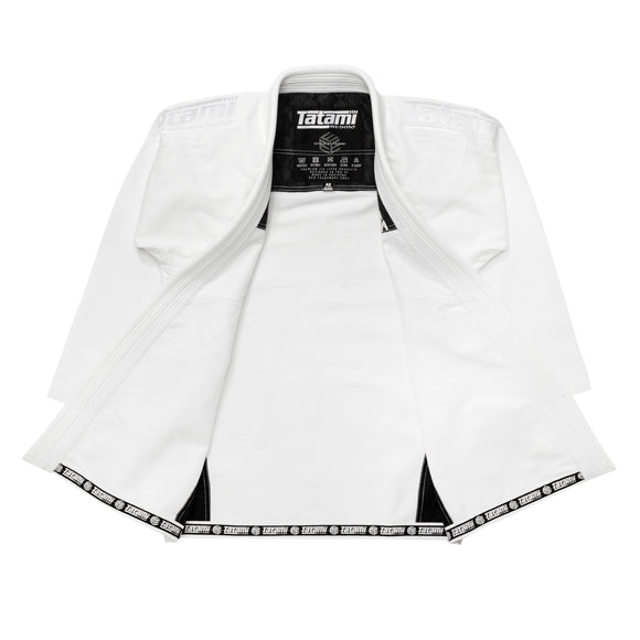 BJJ Gi -Tatami Fightwear - Estilo Black Label - White