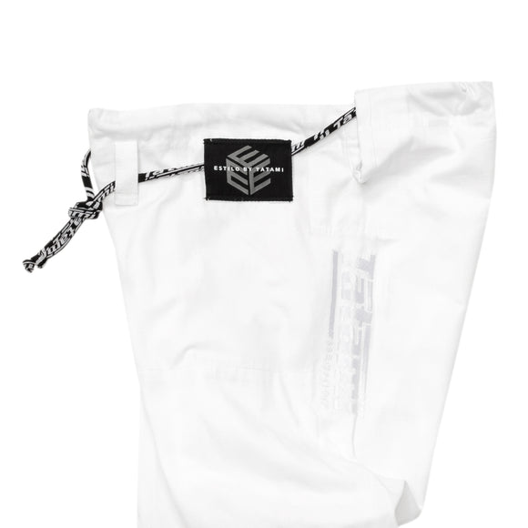 BJJ Gi -Tatami Fightwear - Estilo Black Label - White