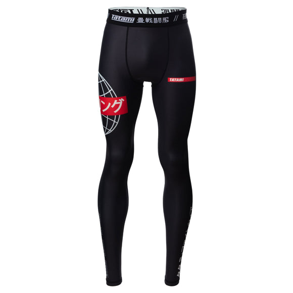 Spats - Tatami Fightwear - Global Grappling Spats- Black