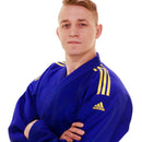 Judo Uniform  - Adidas Judo - 'Champion 2.0' - Slim Fit - Blå-Gul