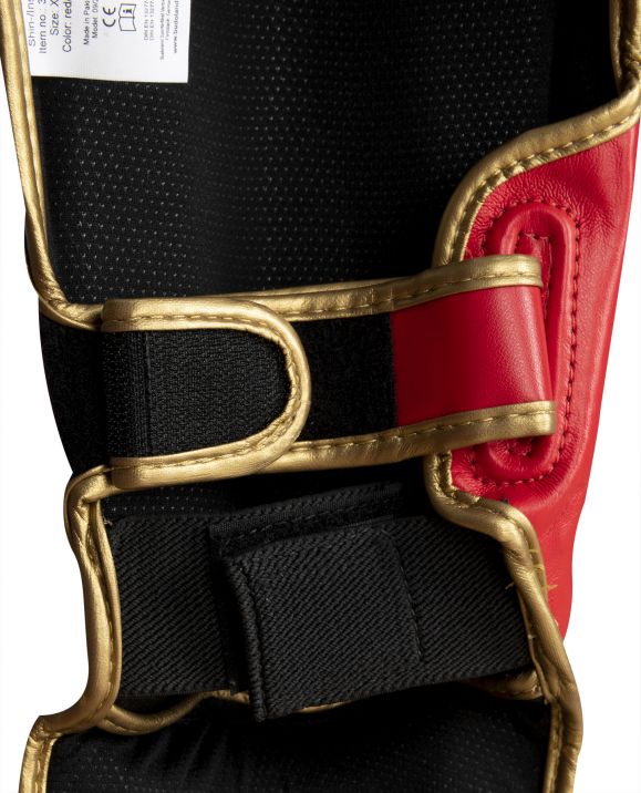 Shin Guard - Top Ti - Star Light WAKO - Rød/Guld