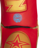 Shin Guard - Top Ti - Star Light WAKO - Rød/Guld