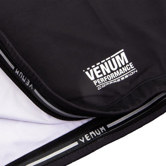 Rash Guard - Venum - 'Contender 3.0' - Sort-Hvid