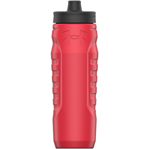 Water bottle - Under Armour - Sideline Squeeze - Dark Orange/Picth Grey - 950 mm