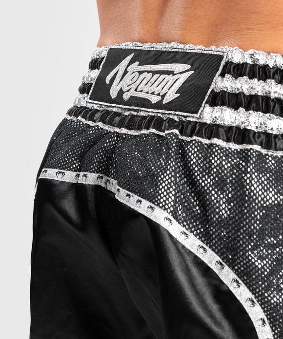 Muay Thai Shorts - Venum - 'Absolute 2.0' - Sort/Sølv