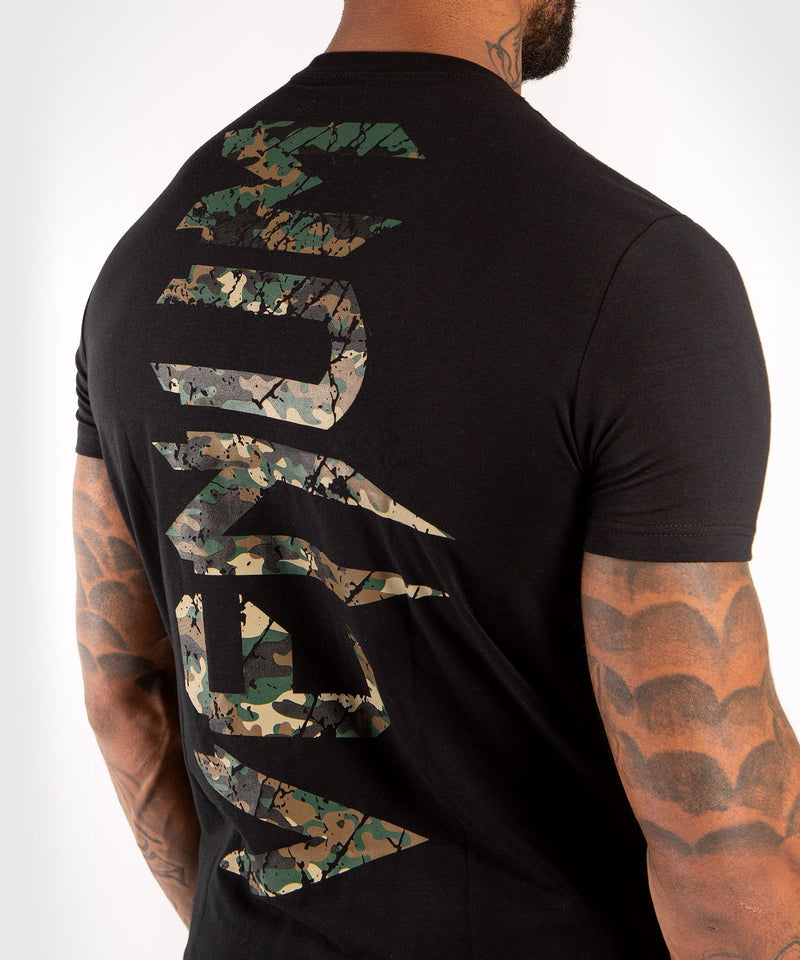 T-Shirt - Venum - 'Giant' - Black/Forest Camo