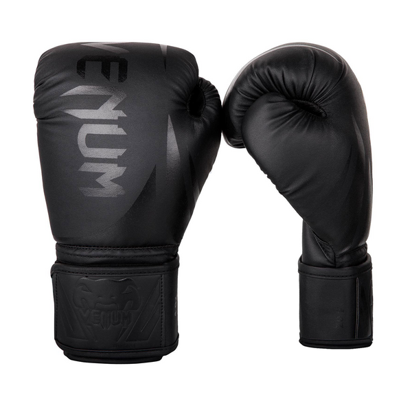 Boxing Gloves - Venum - 'Challenger 2.0' - Kids - Black-Black
