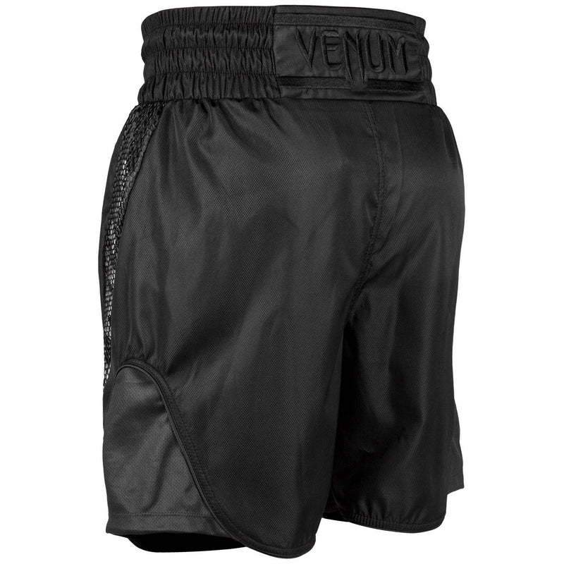 Boxing Shorts - Venum - 'Elite' - Black-Black