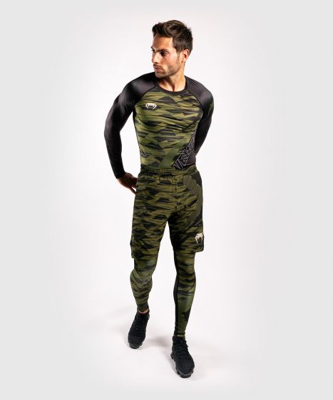 Rash Guard - Venum - 'Contender 5.0' - Khaki/Camouflage