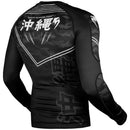 Rashguard - Venum Okinawa 2.0 - Long Sleeves - Black/White