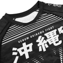 Rashguard - Venum Okinawa 2.0 - Long Sleeves - Black/White