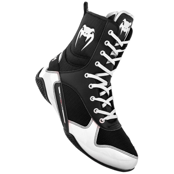 Boxing shoes - Venum Elite Boxing Shoes - Black/White