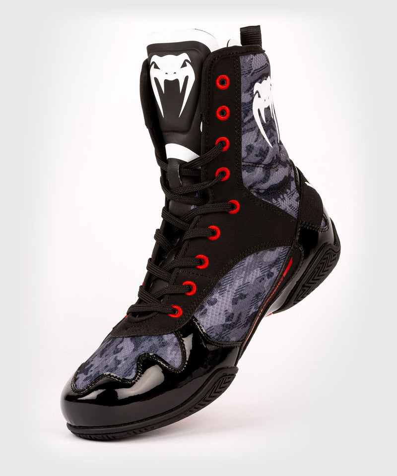 Boxing Shoes - Venum - 'Elite' - Dark Camo