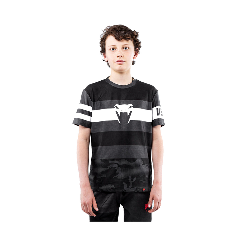 T-Shirt - Venum - 'Bandit' - Kids - Sort Grå