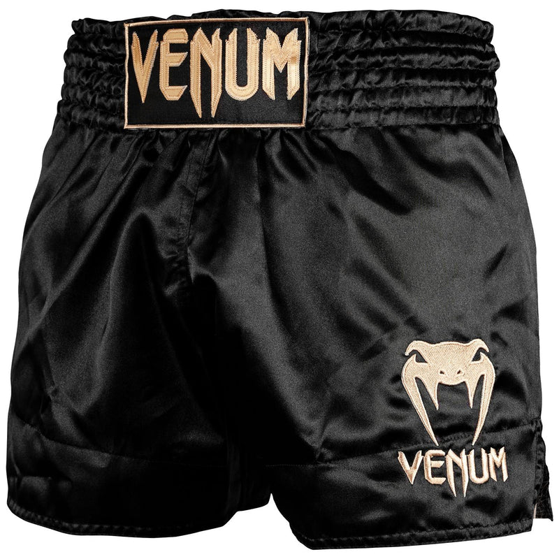 Muay Thai Shorts - Venum - 'Classic' - Sort-Guld