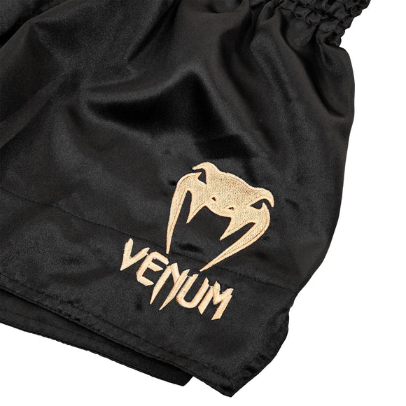 Muay Thai Shorts - Venum - 'Classic' - Sort-Guld