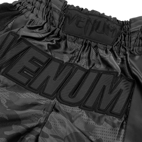 Muay Thai shorts - Venum - "Devil" - Sort-Sort