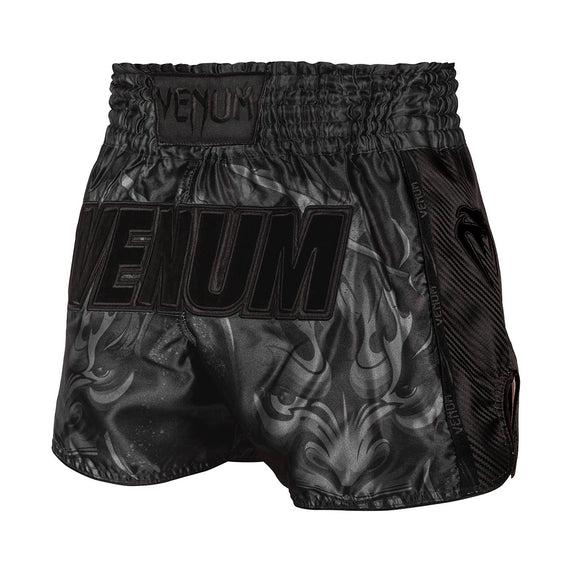 Muay Thai shorts - Venum - "Devil" - Sort-Sort