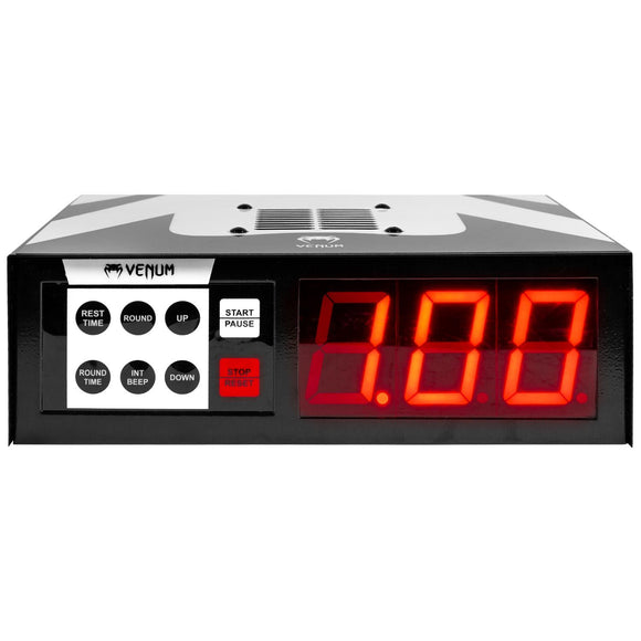 Boxing Timer - Venum bokseur - Sort-Hvid