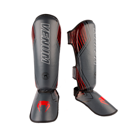 Benbeskytter - Venum - ' Contender 2.0' - Sort-Rød