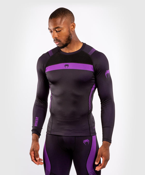 Rash Guard - Venum - 'NoGi 3.0' - Black/Purple