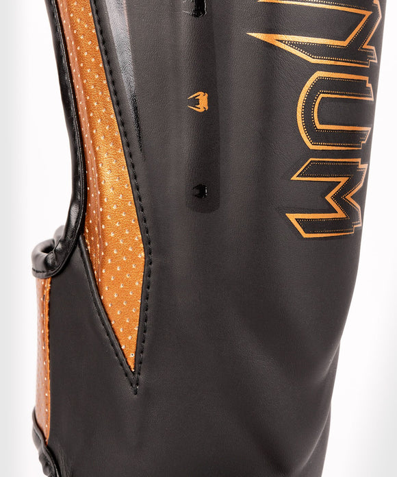 Shin Guard - Venum - 'Elite Evo' - Black/Bronze