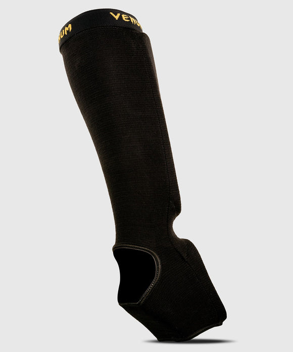 Shin Guard - Venum - Kontact - Black/Gold