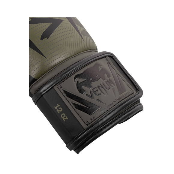 Boxing Gloves - Venum - 'Elite' - Khaki-Camouflage