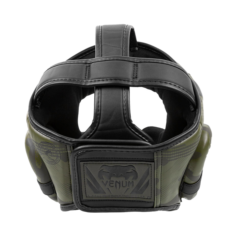 Boxing Helmet - Venum - 'Elite' - Khaki-Camouflage