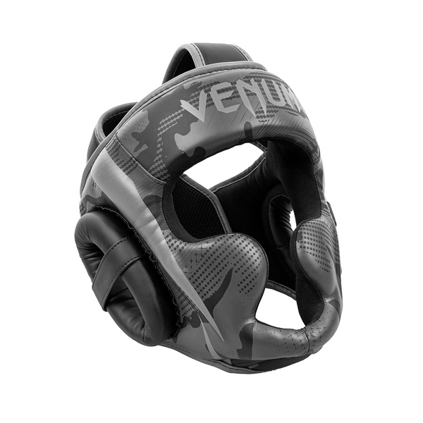 Boxing Helmet - Venum - 'Elite' - Black-Camouflage