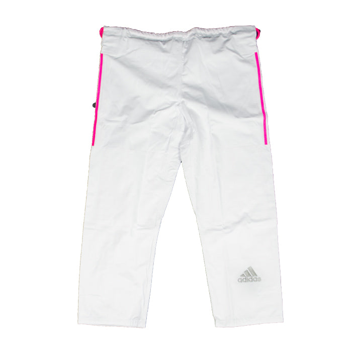 Bjj Dragt - Gi - Adidas BJJ - 'JJ430' - Hvid-Pink